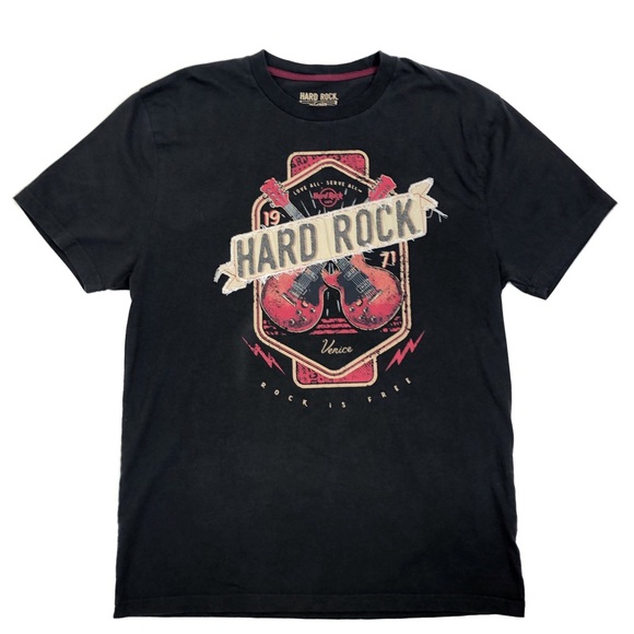 Hard Rock Venice Love All Serve All Embroidered - Picture 1 of 6